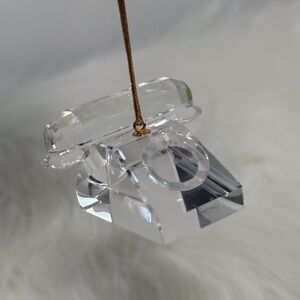 Crystal Telephone Ornament - Clear Home Accent